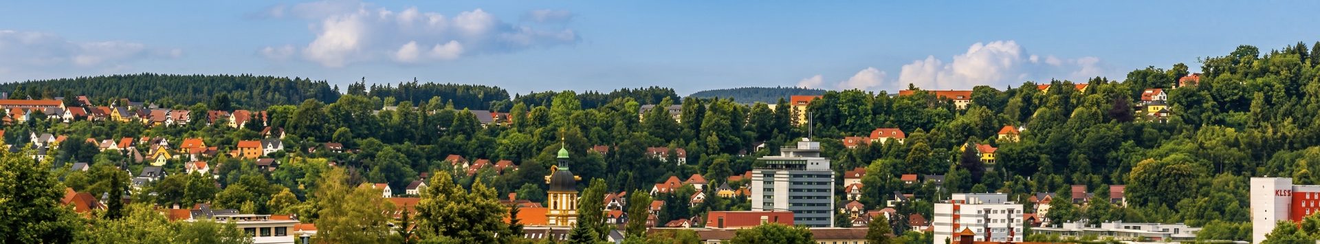 Panoramablick über Suhl
